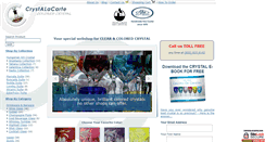 Desktop Screenshot of crystalacarte.com
